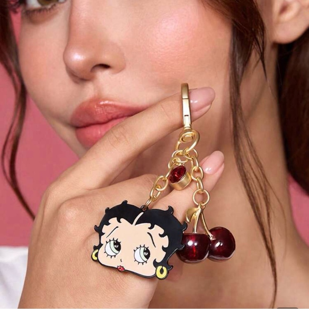 NWOT Betty Boop Keychain bag charm pendant